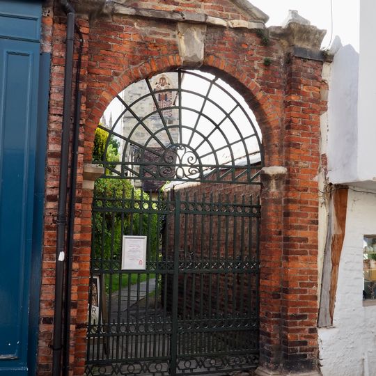 Gateway Arch Approximately 25 Metres South East Of Holy Trinity Church Porch