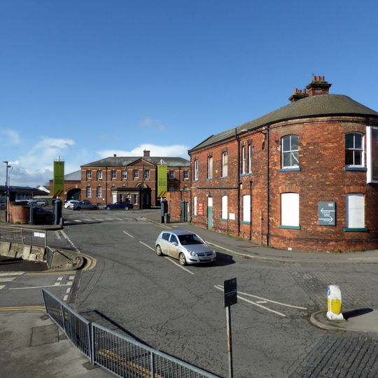 Bullnose Building, former Coal Manager's office and house