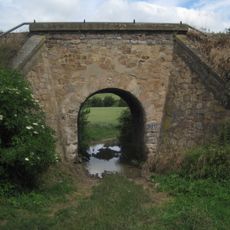 Železniční most východně od Podlešína v lokalitě U rybníčka