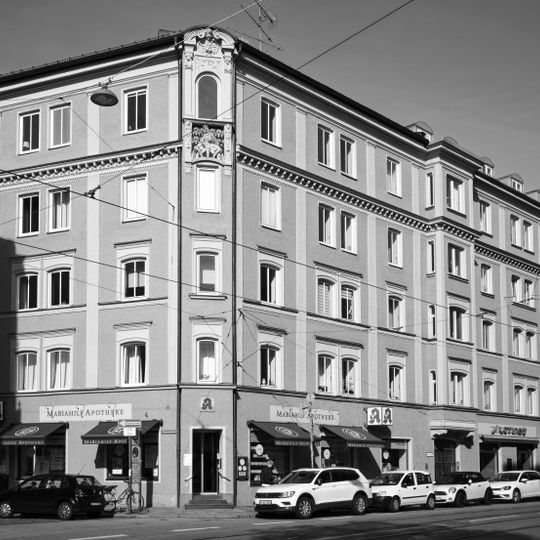 Baudenkmal D-1-62-000-4970 in München im Ortsteil München