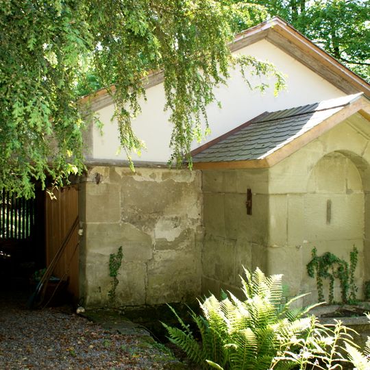 Fountain furnace house manor Baumgarten