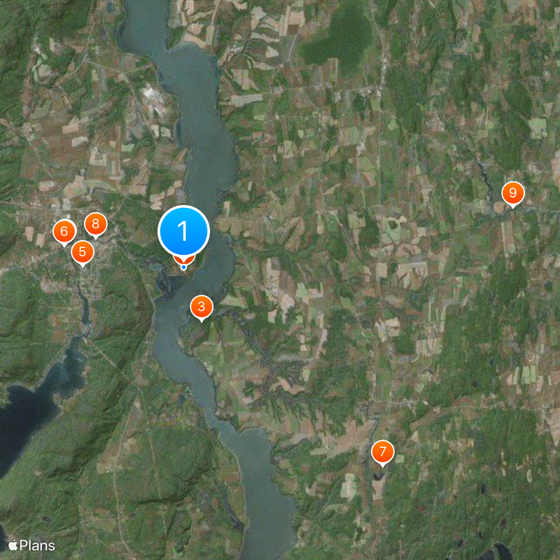 Fort Ticonderoga Map