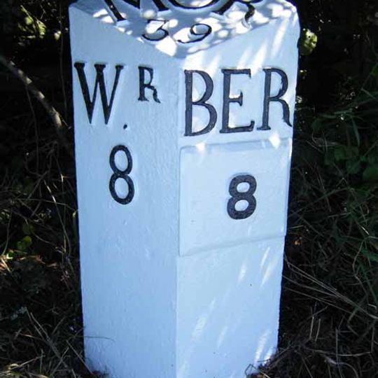 Milepost C 1/4 Mile North Of Lowick Northfield Farm