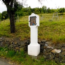 Sedmé zastavení křížové cesty u Valče