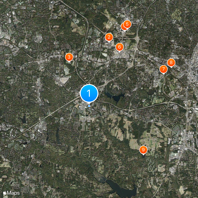 Wake County Public School System Map