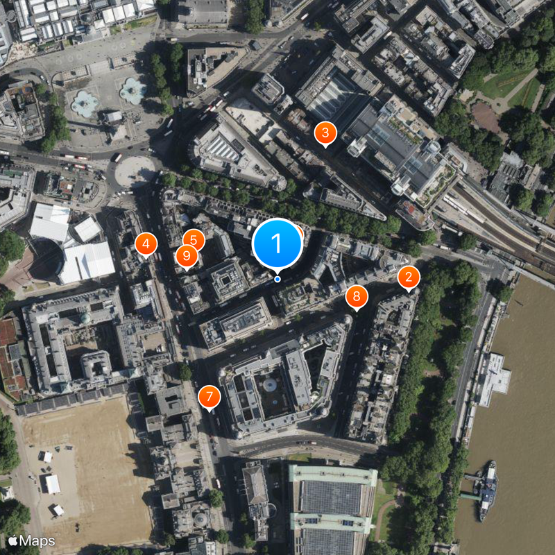 Great Scotland Yard Map