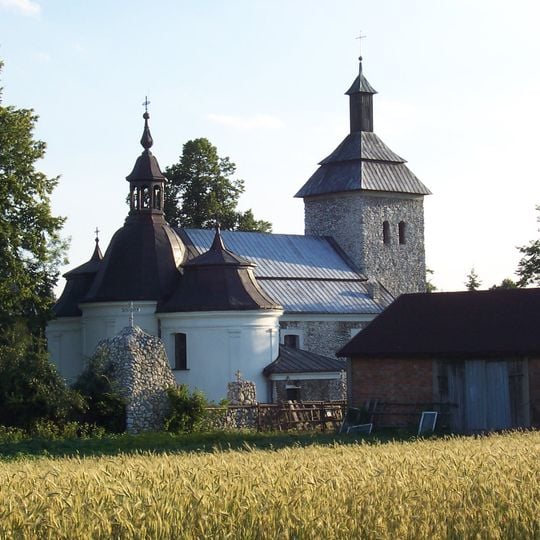 Holy Trinity and Saint Florian church in Zawiercie Skarżyce