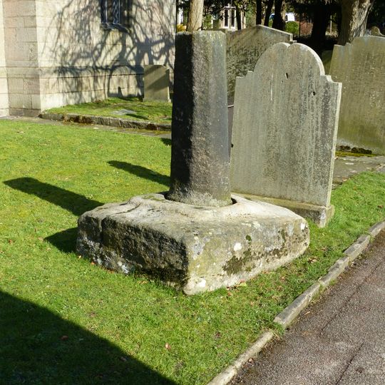 Cross shaft in St Michael's churchyard