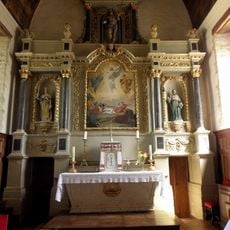 Retable du maître-autel de l'église Saint-Jacques-le-Majeur de Boistrudan