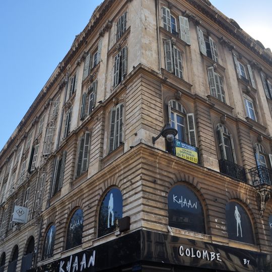 Immeuble, 40 Canebière, Cours Saint-Louis