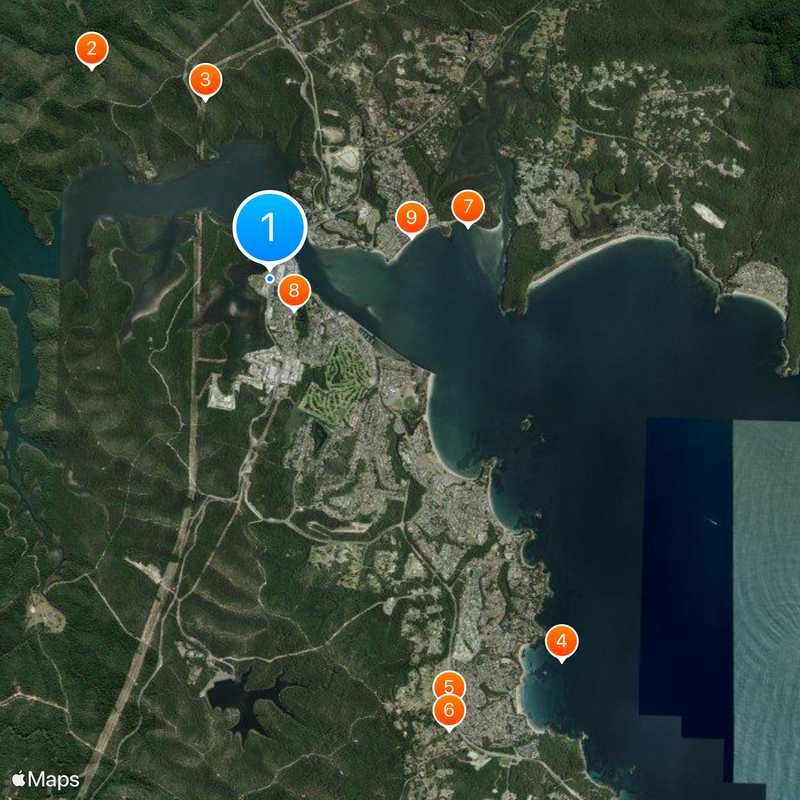 Batemans Bay Map
