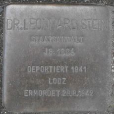 Stolperstein em memória de Leonhard Stein