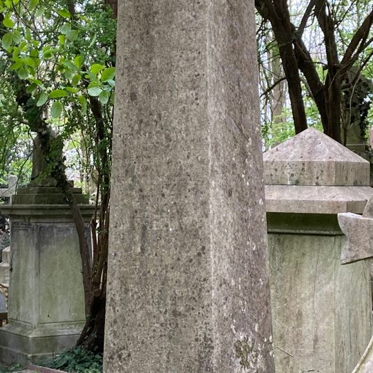 Monument To William Lovett In Highgate Cemetery