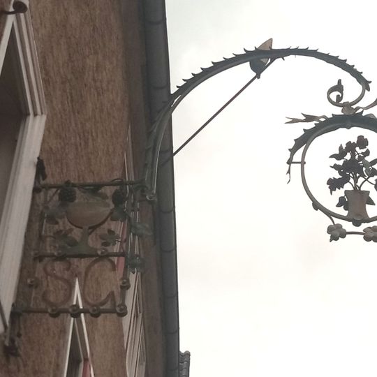 Wirtshausschild Rose