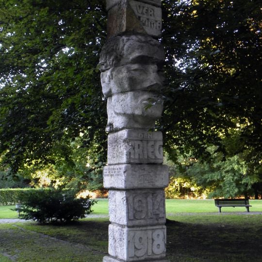 Anti-war monument by Wotruba, Leoben