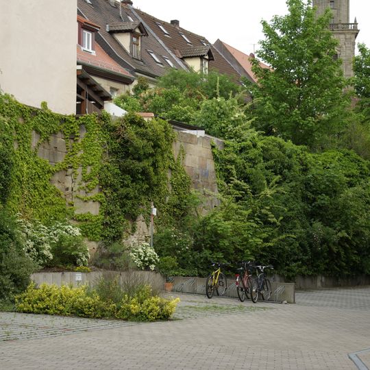 Stadtmauer, Reste der Stadtbefestigung des 15. Jahrhunderts