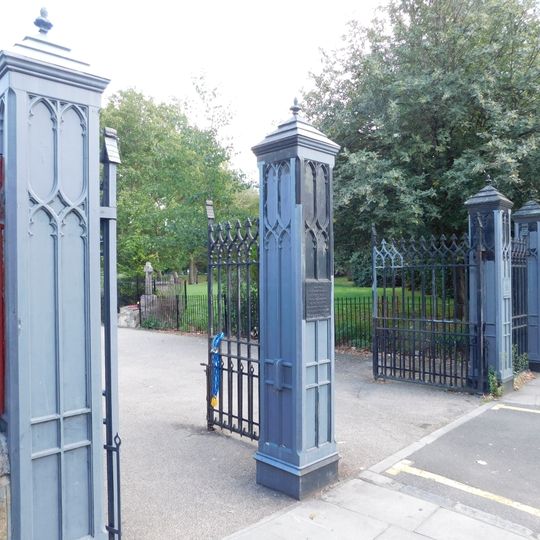 Iron Railings, Gate Piers And Gates At St Dunstan's Churchyard