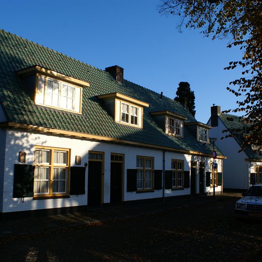 Complex Akkerstraat e.o.: viertal woonhuizen