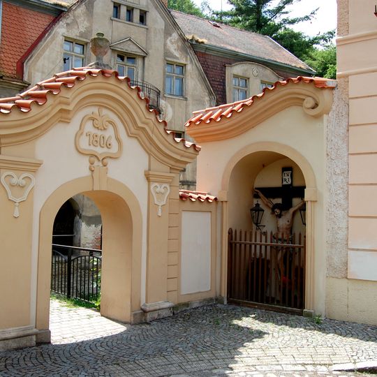 Výklenková kaple u Novomlýnské brány