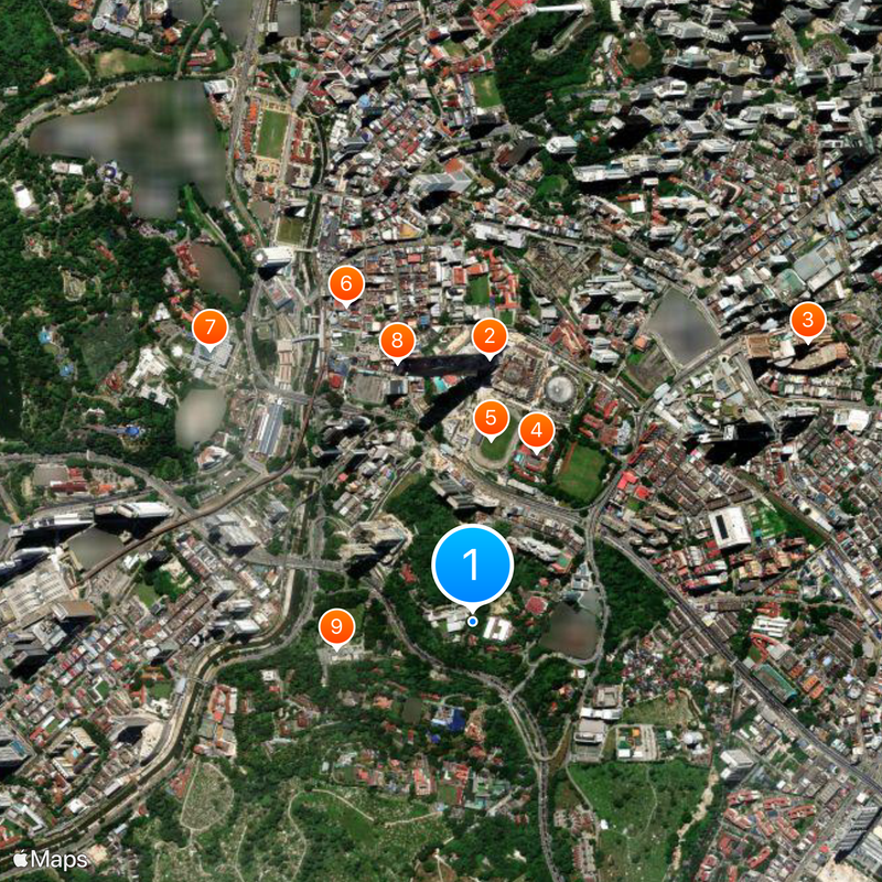 SMART Tunnel Map