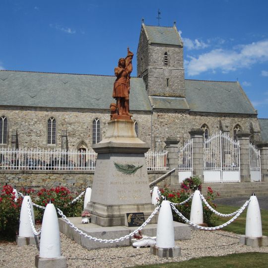 Jeanne d'Arc au sacre - Monument aux morts