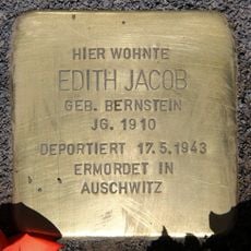 Stolperstein en memoria de Edith Jacob