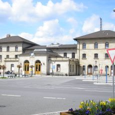 Station building at Lichtenfels