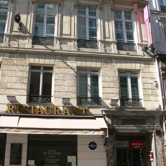 Immeubles, 91, 93, 95 rue de Richelieu