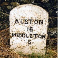 Milestone At Hanging Shaw