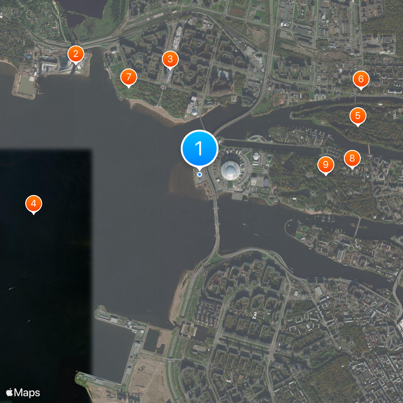 Zenit Map