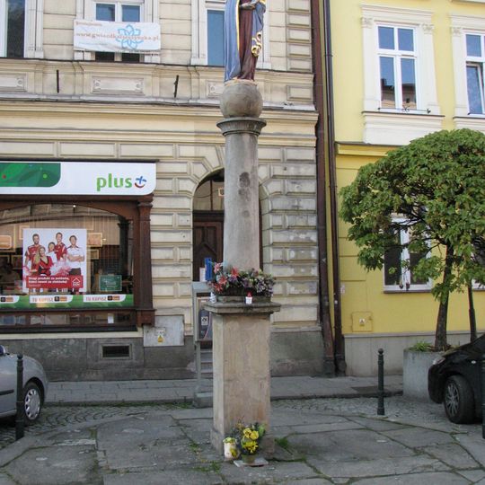 Gothic statue of Madonna and Child of Cieszyn