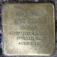 Stolperstein em memória de Ilse Cohn