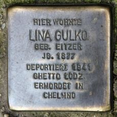 Stolperstein à la mémoire de Lina Gulko