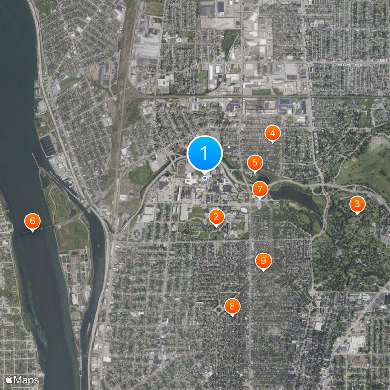Buffalo State University Map