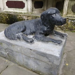 Statue of a Dog, Kasauli, India