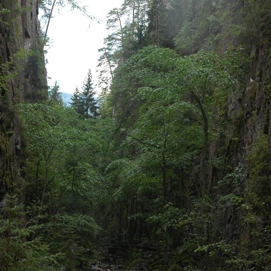 Kjøsterud canyon