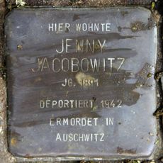 Stolperstein en memoria de Jenny Jacobowitz
