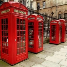 K2 Telephone Kiosk, The Westernmost Of Group Of Four Kiosks To North Of Royal Courts Of Justice