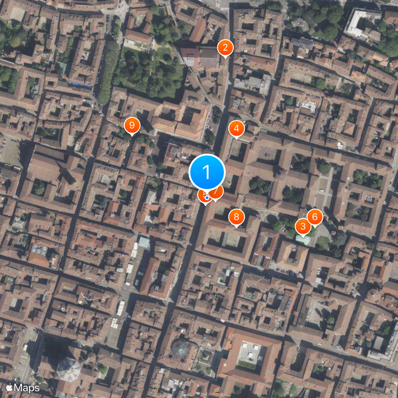 University of Pavia Map