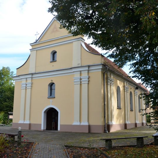 Saint Catherine church in Rożnowo