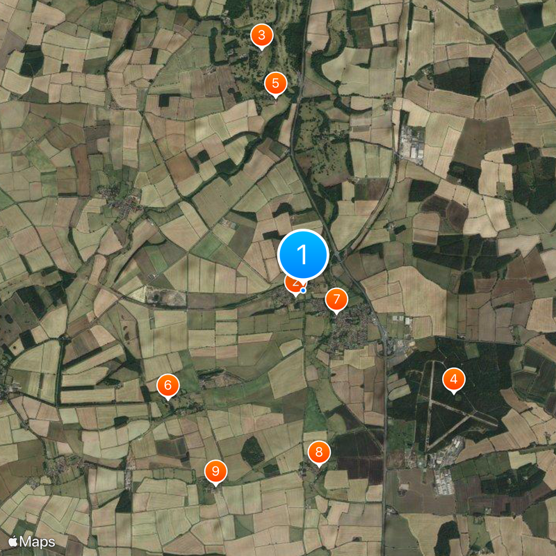 Woolsthorpe-by-Colsterworth Map