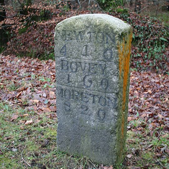Milestone About 1,865 Metres South East Of Junction With Ashburton Road