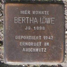 Stolperstein em memória de Bertha Löwe