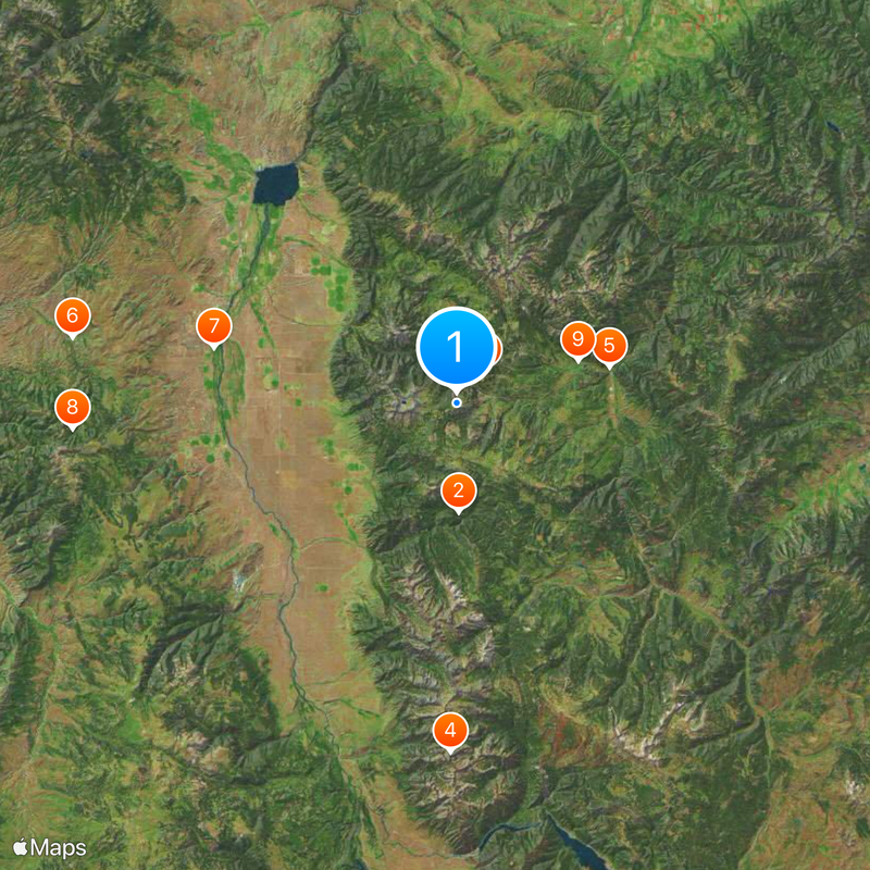 Yellowstone Club Map