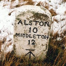 Milestone 200 Metres East Of Wad Hazel Sike