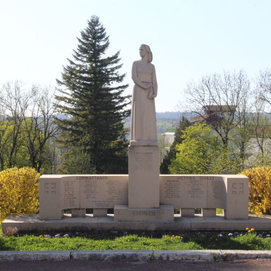 World War II memorial of Hauteville-Lompnes