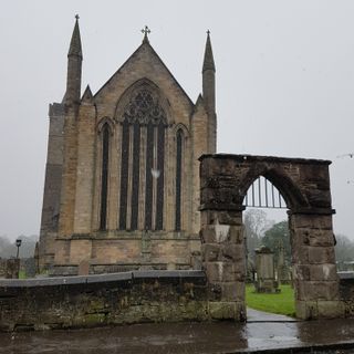 Dunblane Cathedral and precinct, buried remains
