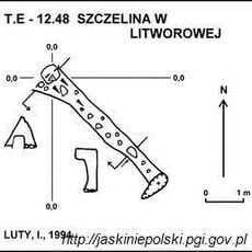 Szczelina w Litworowej