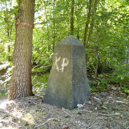 Sächsisch-Preußischer Grenzstein: Pilar Nr. 20