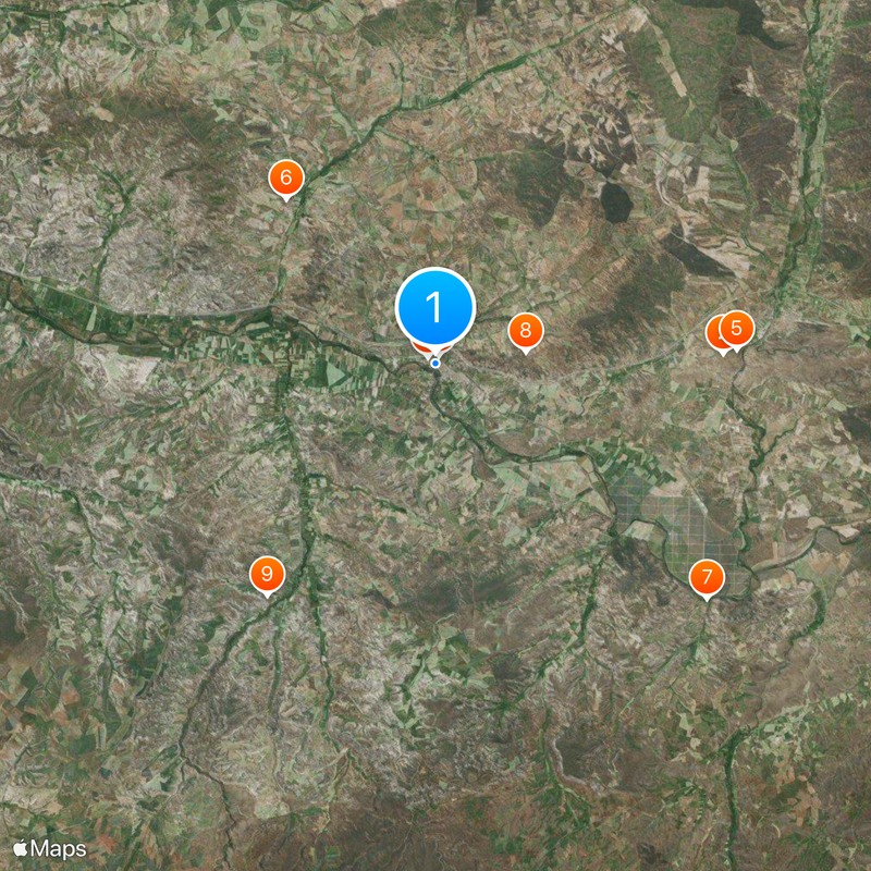San Esteban de Gormaz Map